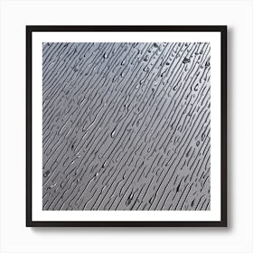 Raindrops On A Window 1 Art Print