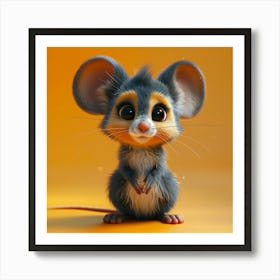 Cute Mouse 13 Art Print