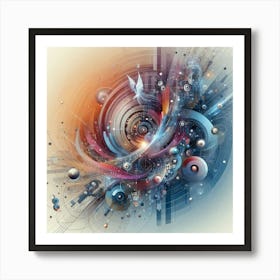 Abstract Painting 1 Art Print