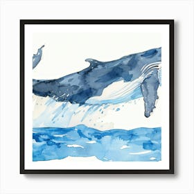 Humpback Whale Art Print