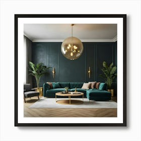 Living Room 5 Art Print