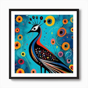 Peacock 21 Art Print