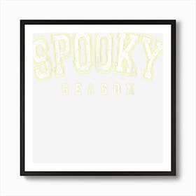 Spooky Season Retro Vintage Halloween Fall For Men Women Art Print