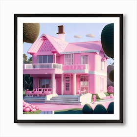 Barbie Dream House (409) Art Print