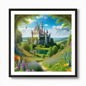 Fairytale Castle 1 Art Print