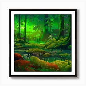 Forest 46 Art Print