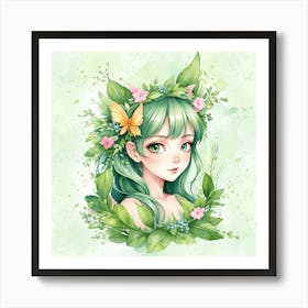 Fairy Girl Art Print