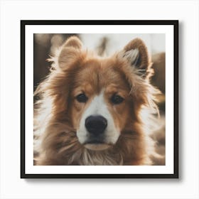 Portrait Of A Dog Poster