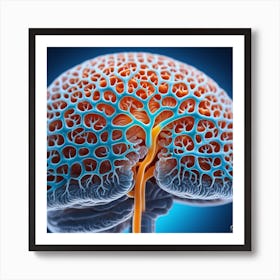 Brain Anatomy 6 Art Print