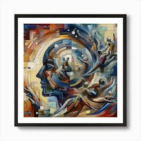 Abstract Painting 1 Art Print