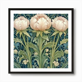 Peonies Art 1 Art Print