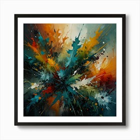 Abstract Painting 84 Art Print