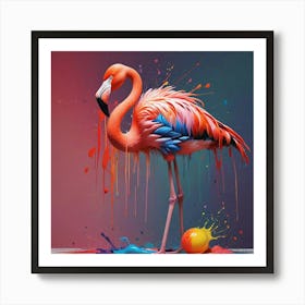 Flamingo 2 Art Print