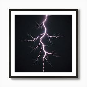 Default Create Unique Design Of Lightning Art 0 Art Print