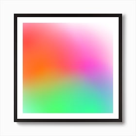 Abstract Colorful Background 26 Art Print