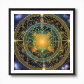 Sacred Geometry 444 Art Print