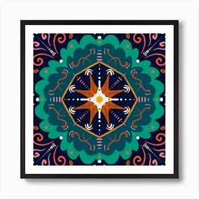 Midnight Mandala Affiche