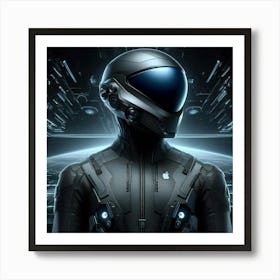 Space Suit 7 Art Print