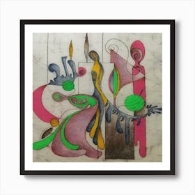 Abstract Painting Art Print