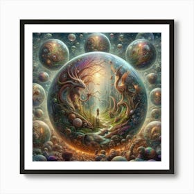 Nebula Art Print