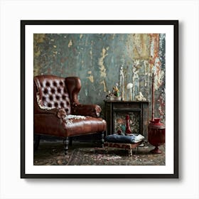 An Aged Arcane Design Transforms The Retro Frame With Various Earthy Tones That Splatter About In A 2 1 Art Print