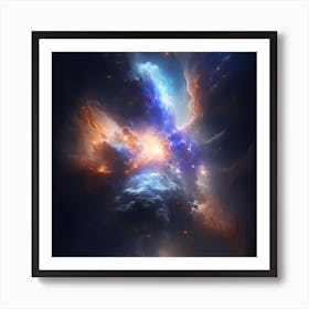 Nebula Art Print