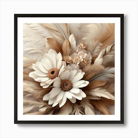 Boho Whispers of Elegance 38 Art Print