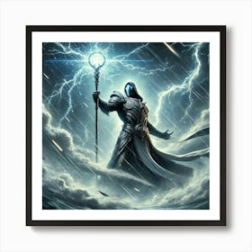 Grand Marshal Aetheron Weather Control Converted Art Print