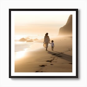 A little beach time... Art Print