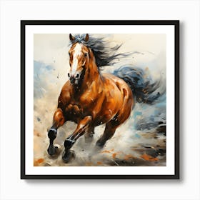 Heart Of The Horse A Bond Beyond Words Art Print