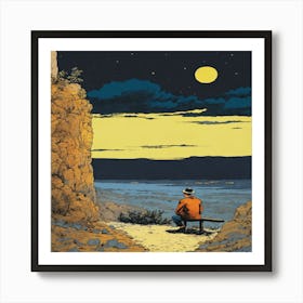 Night In The Desert Art Print