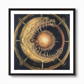 Sun And The Moon Art Print