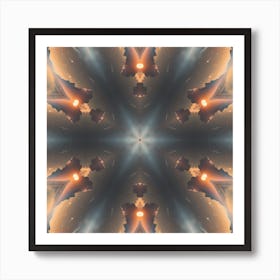 Abstract Fractal Pattern Art Print