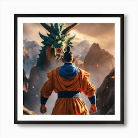 Dragon Ball Z 55 Art Print