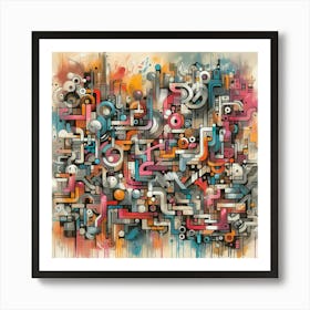 Abstract Abstract Painting Art Print