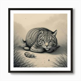 Tiger Art Print