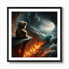 Teddy Bear 40 Art Print