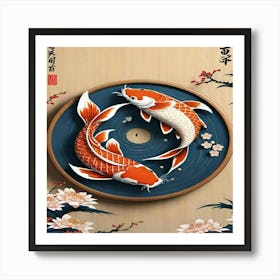 Koi Fish 2 Art Print