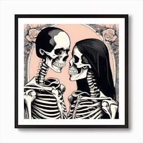 Skeleton Lovers 10 Póster