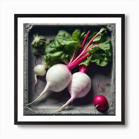 Radishes 38 Art Print