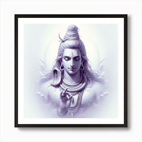 Lord Shiva 19 Art Print