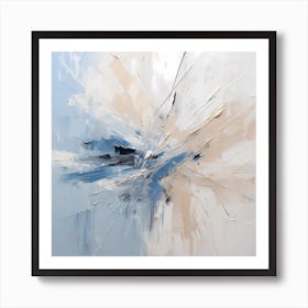 AI Whispers of Ethereal Mist Art Print