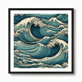 Great Wave Art Print