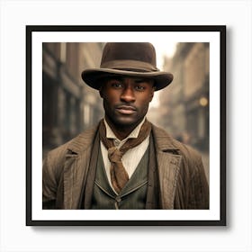 Man In A Hat Art Print