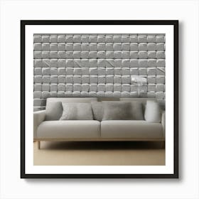 Modern Living Room Art Print