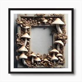 Mushroom Frame 5 Art Print