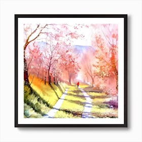 Autumn arrives Art Print