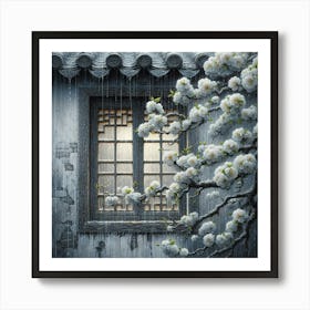 Chinese Cherry Blossoms 2 Art Print