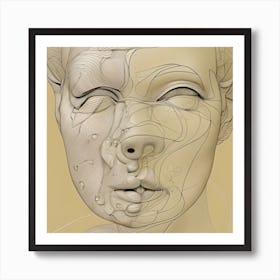 The Face Art Print