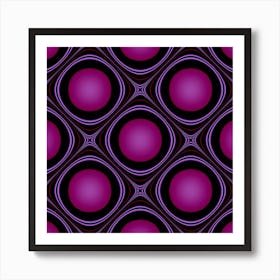 Abstract Background Design Purple Art Print